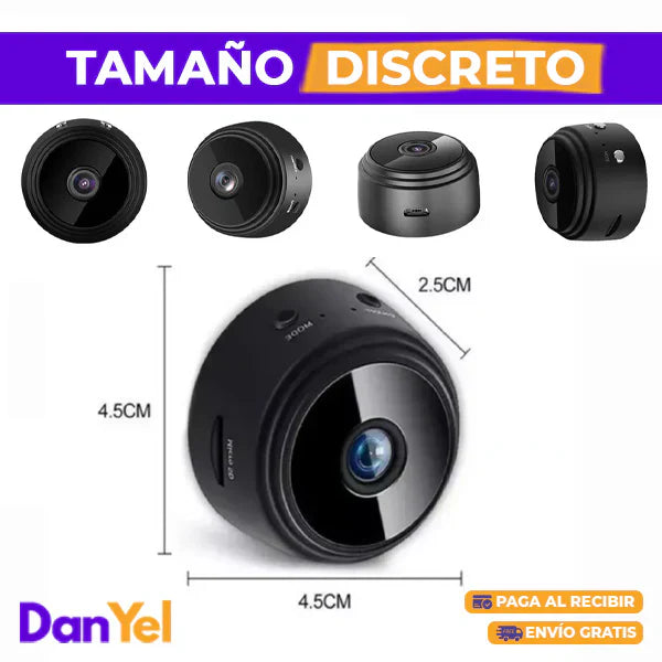 Cámara Mini Espía con Wi-Fi