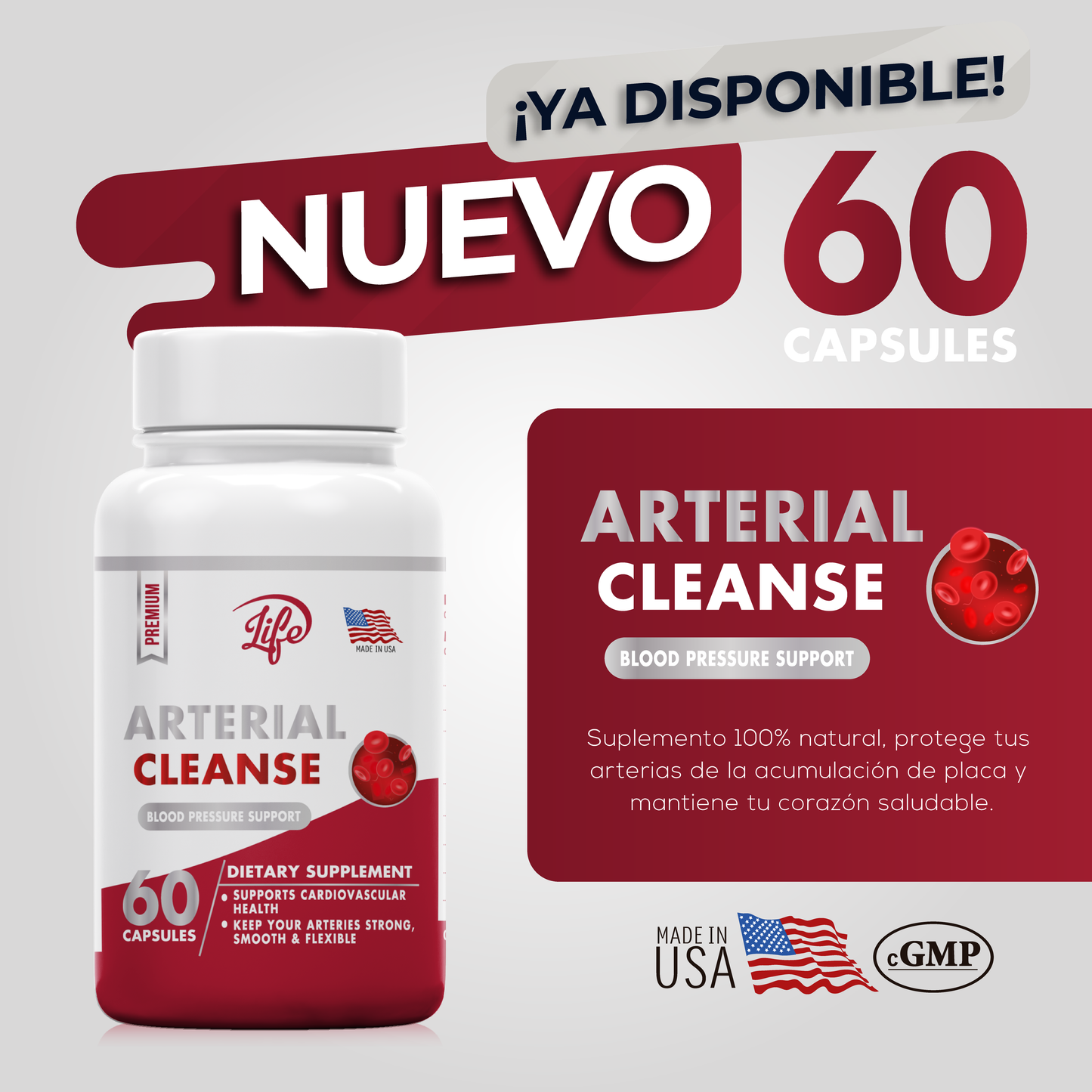 Arterial Cleanse | 60 Cápsulas