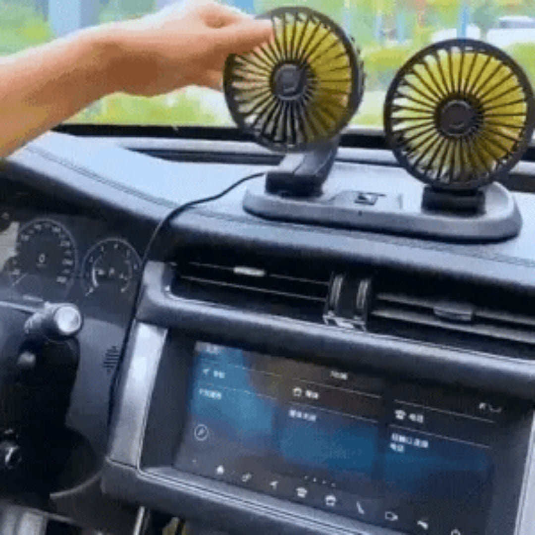 Ventilador Doble para Carro