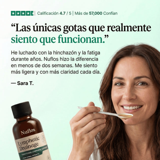 Gotas de Drenaje Linfático | Nuflos