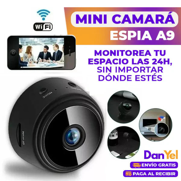 Cámara Mini Espía con Wi-Fi