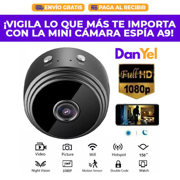 Cámara Mini Espía con Wi-Fi