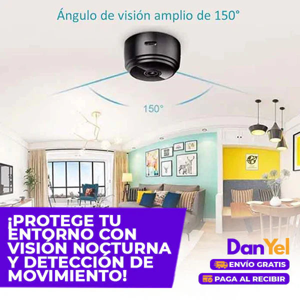 Cámara Mini Espía con Wi-Fi