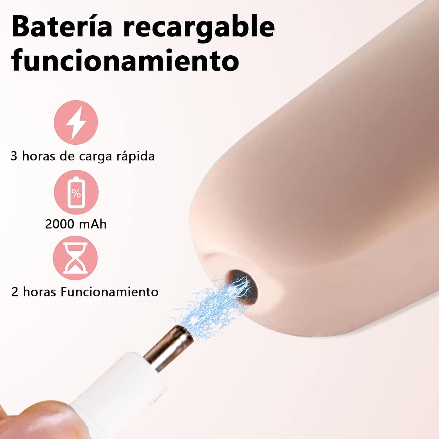 Lima Eléctrica Profesional para Pies N