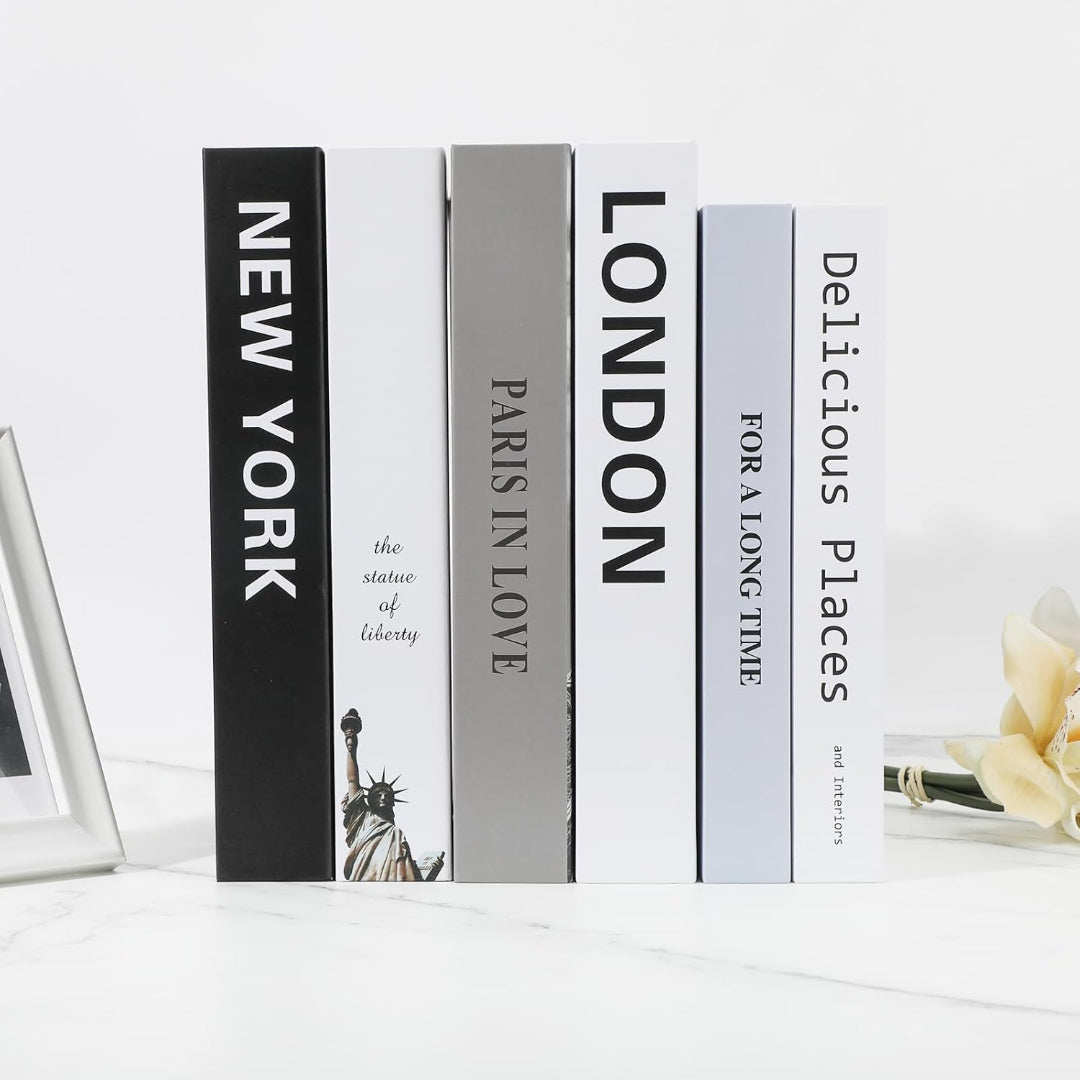 Libros Falsos para Decoración