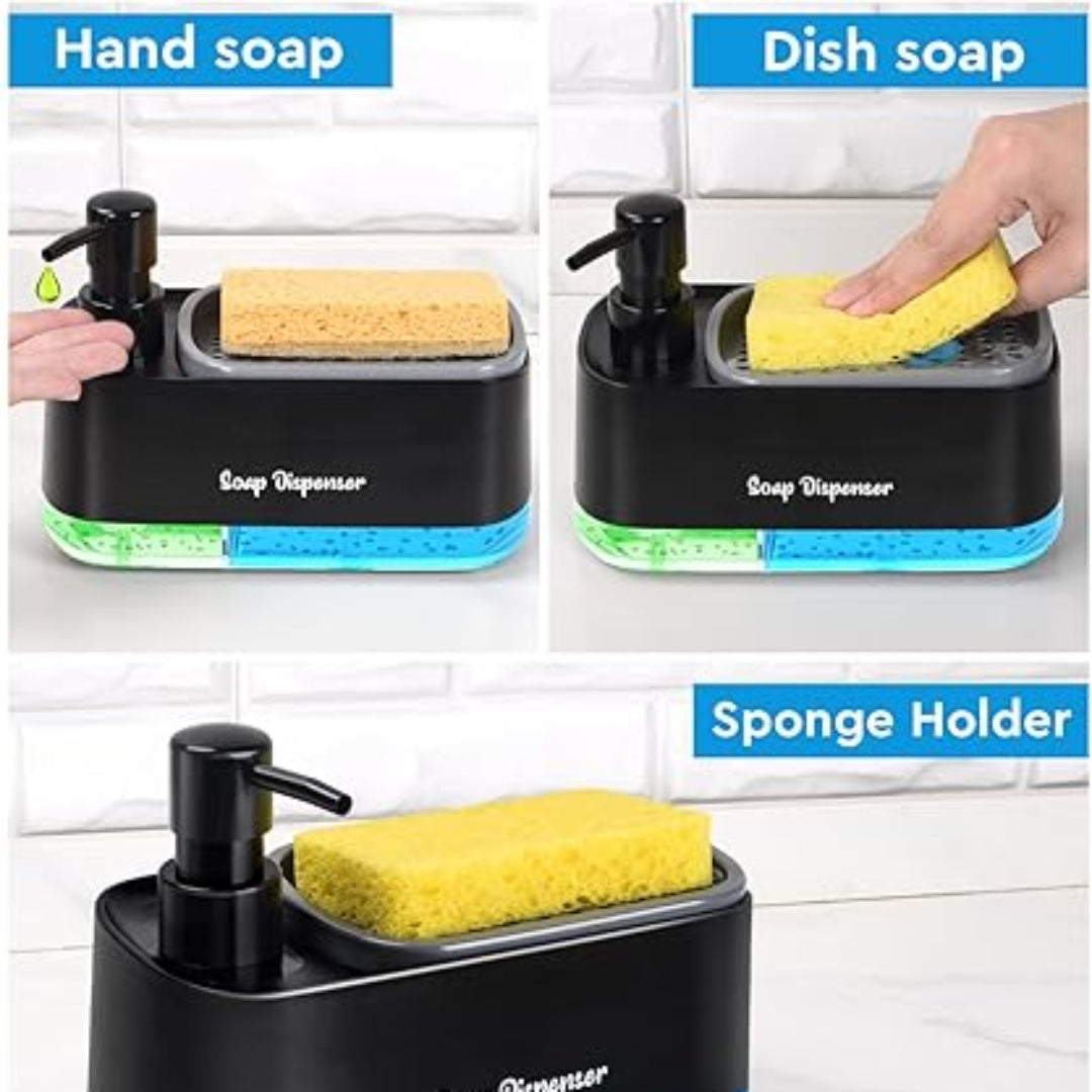 Dispensador de Jabón 2 en 1