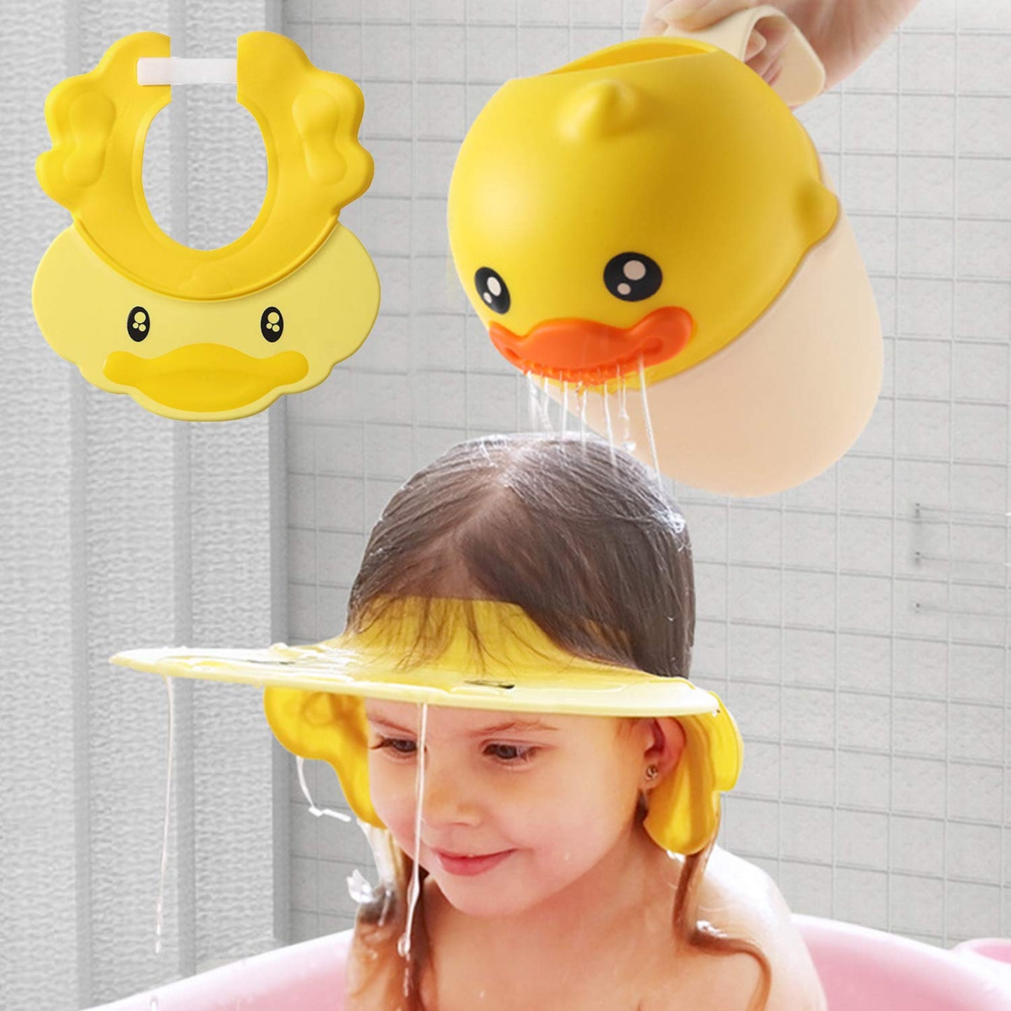 Vísera de Baño Anti-Agua para Bebés