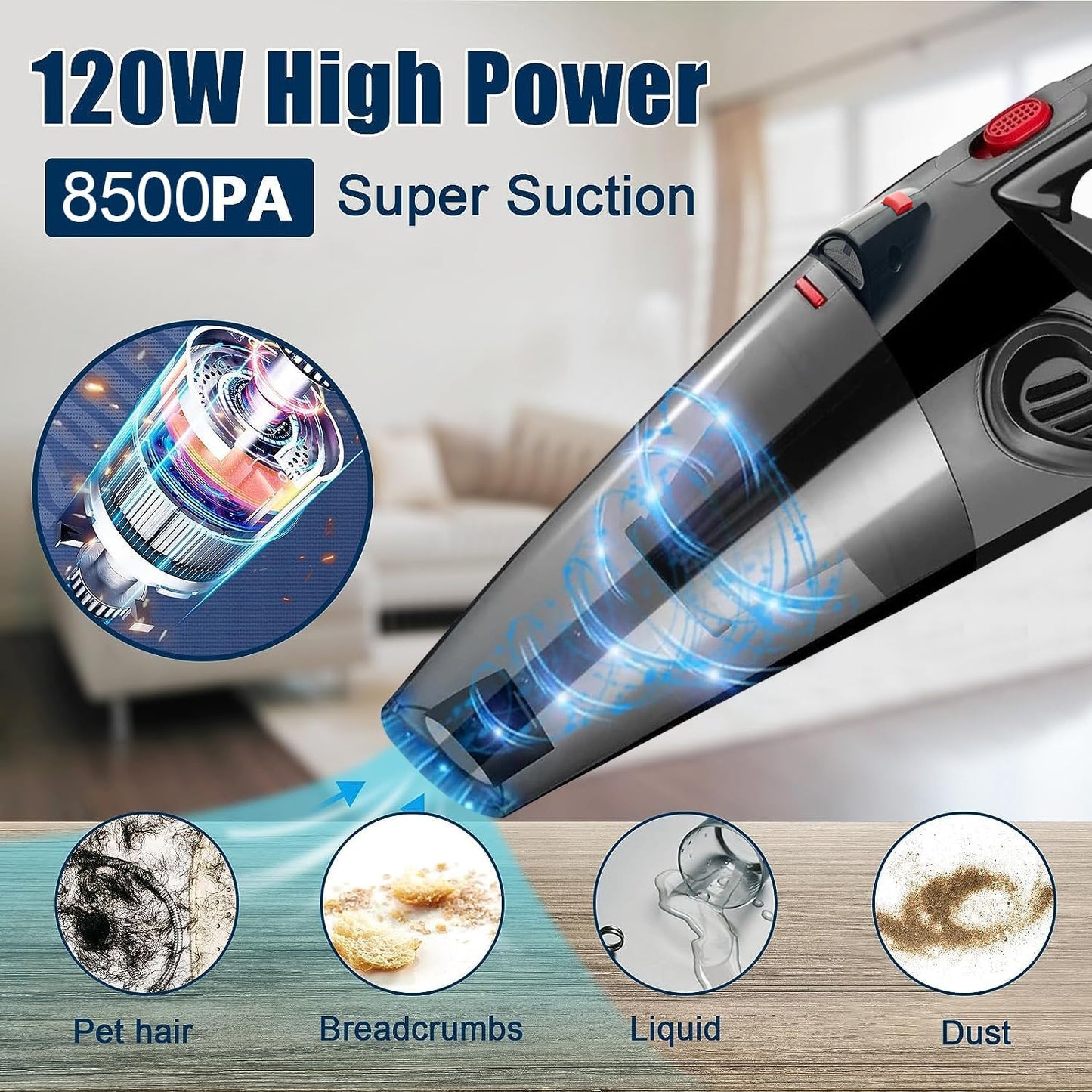 Aspiradora para Casa y Auto