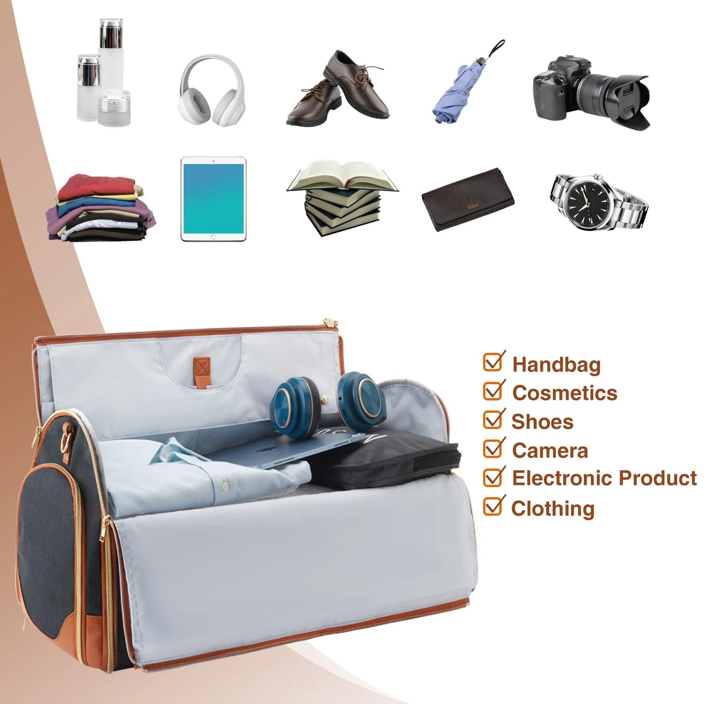 Bolso de Viaje Convertible