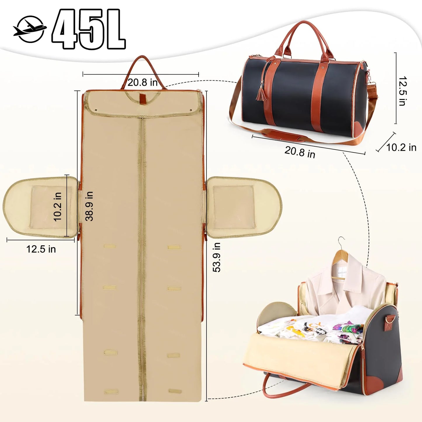 Bolso de Viaje Convertible