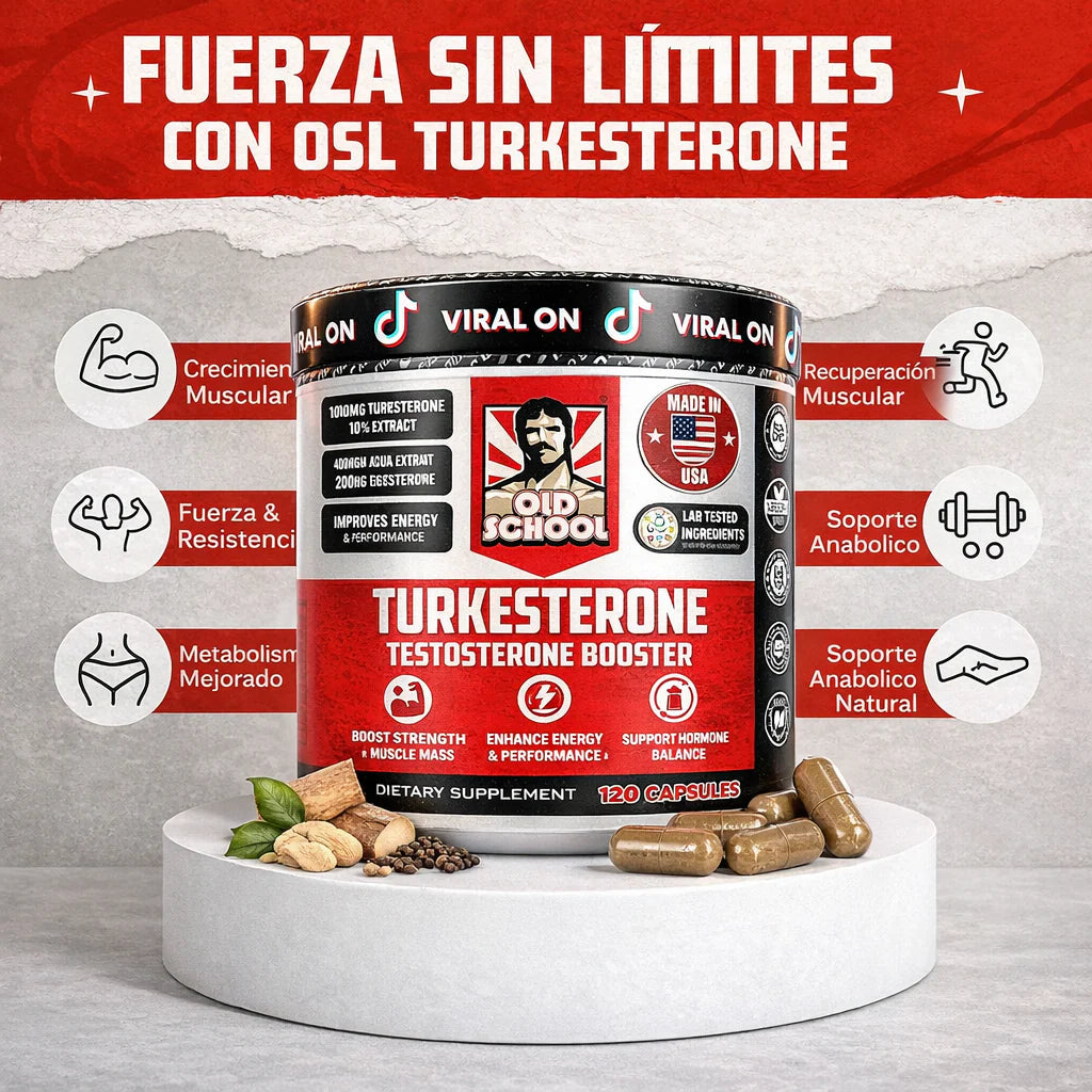 Turkesterone | Máximo Crecimiento Muscular Natural