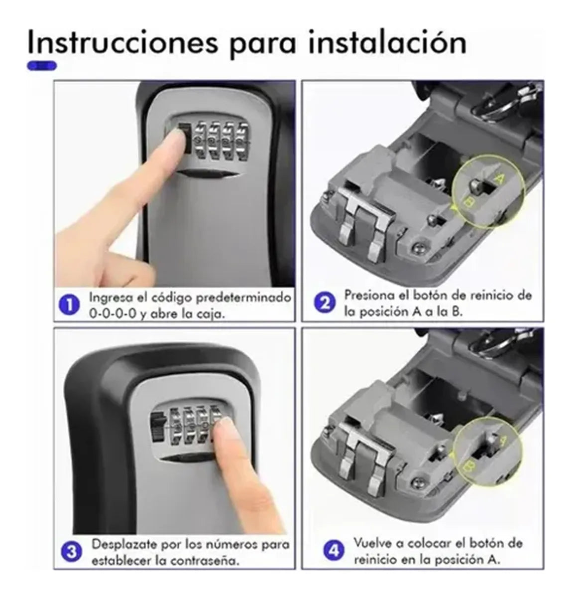 Caja de Seguridad para Llaves