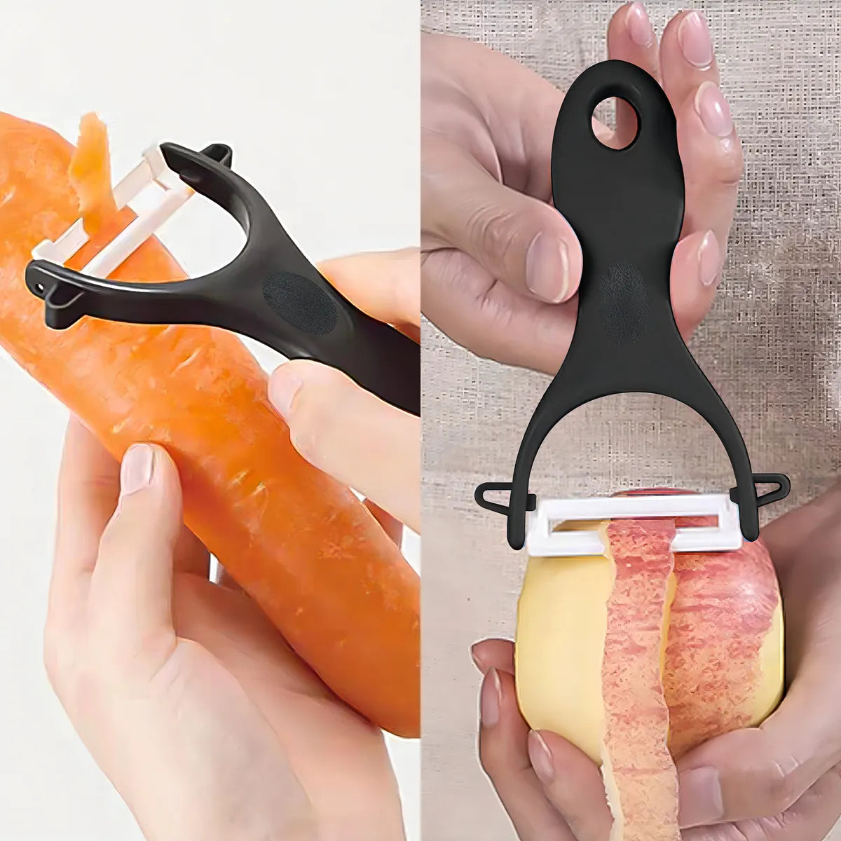 Afilador de Cuchillos Manual | 3 en 1
