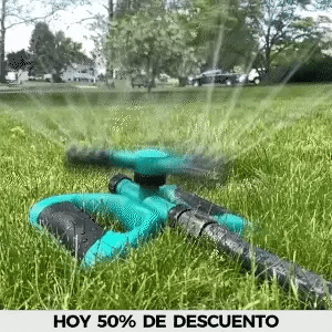 Rociador de Jardín Giratorio