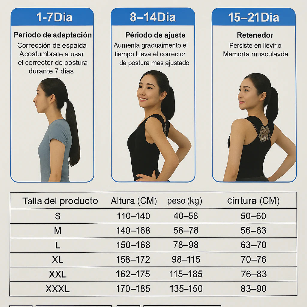 Corrector de Postura Inteligente con Soporte