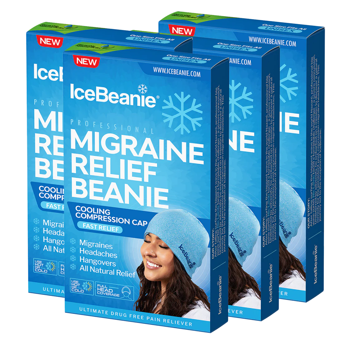 Gorro Terapeútico para la Migraña y Anti-Estrés
