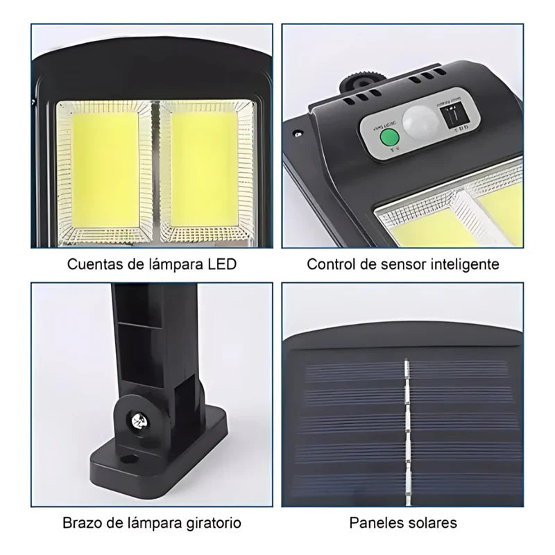 Lámparas Solares con Sensor de Movimiento