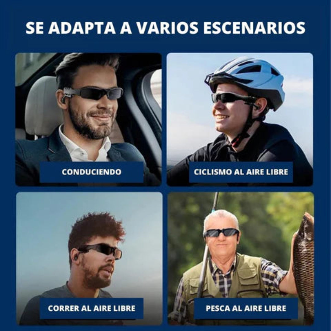 Lentes con Auriculares Bluetooth