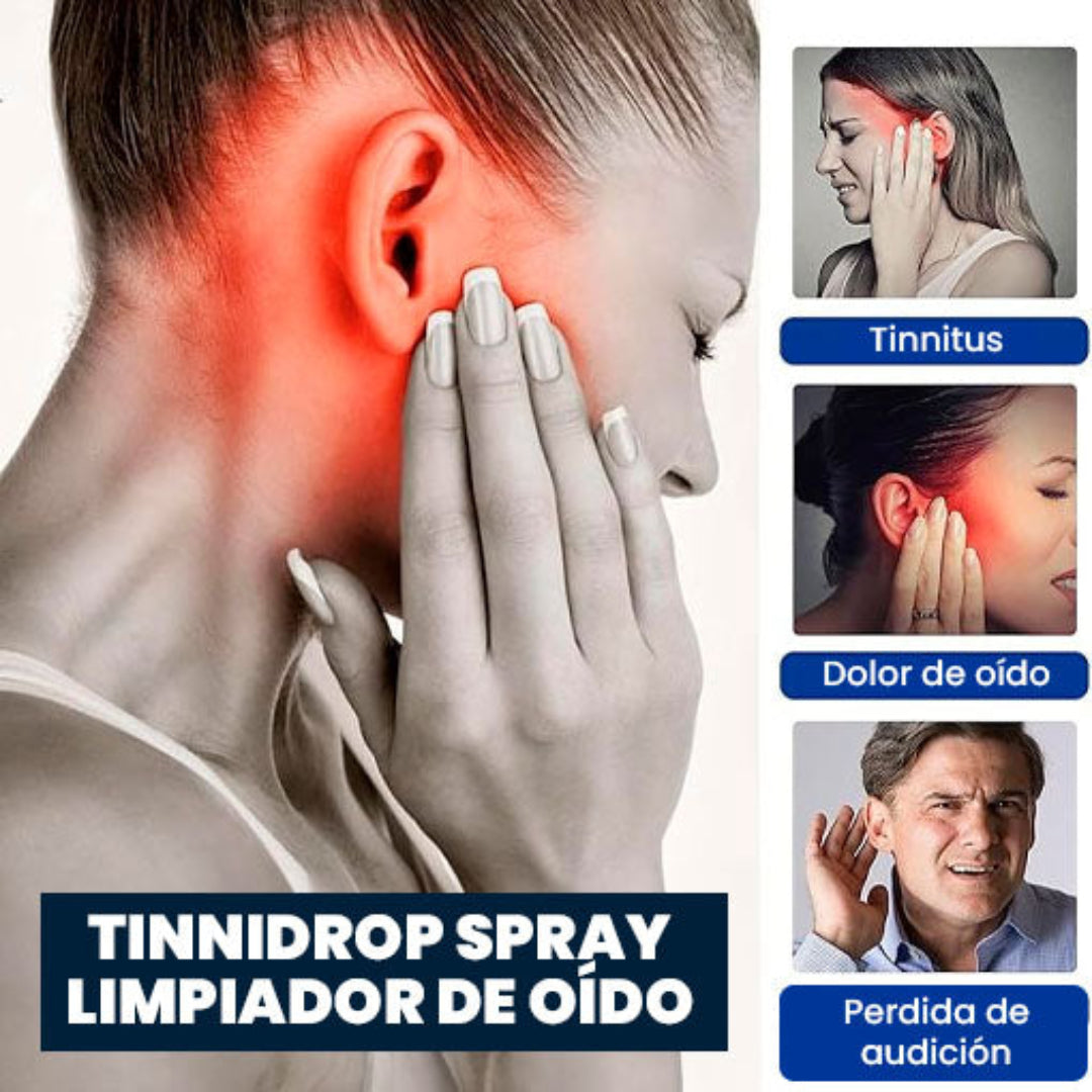 Spray para el Oido | Tinnidrop ® Un Paso hacia una Audición Más Clara