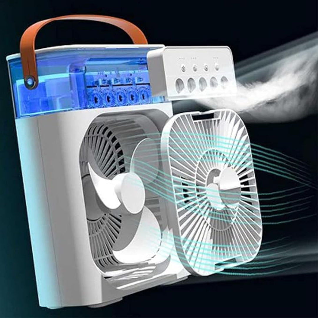 Mini Ventilador con Humidificador