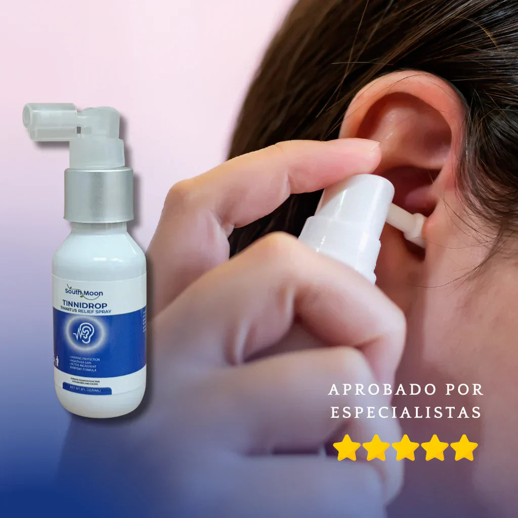 Spray para el Oido | Tinnidrop ® Un Paso hacia una Audición Más Clara