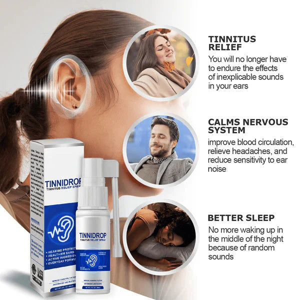 Spray para el Oido | Tinnidrop ® Un Paso hacia una Audición Más Clara