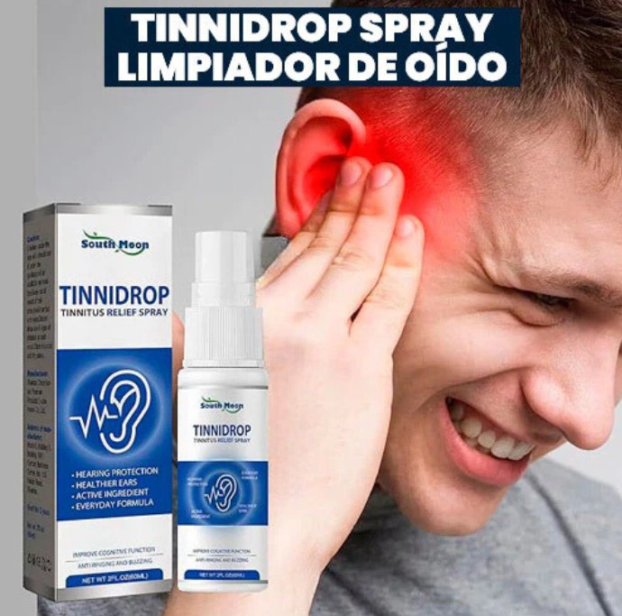Spray para el Oido | Tinnidrop ® Un Paso hacia una Audición Más Clara