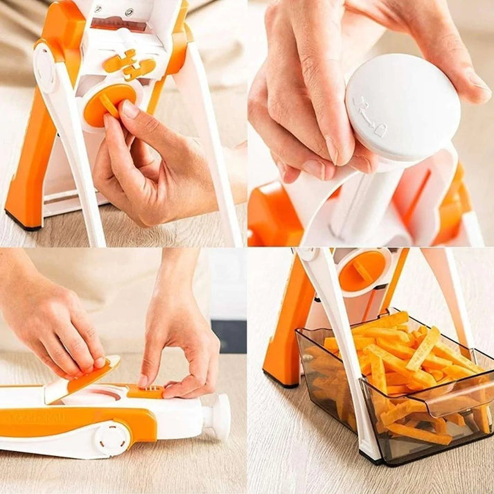Cortador de Alimentos con Mandolina