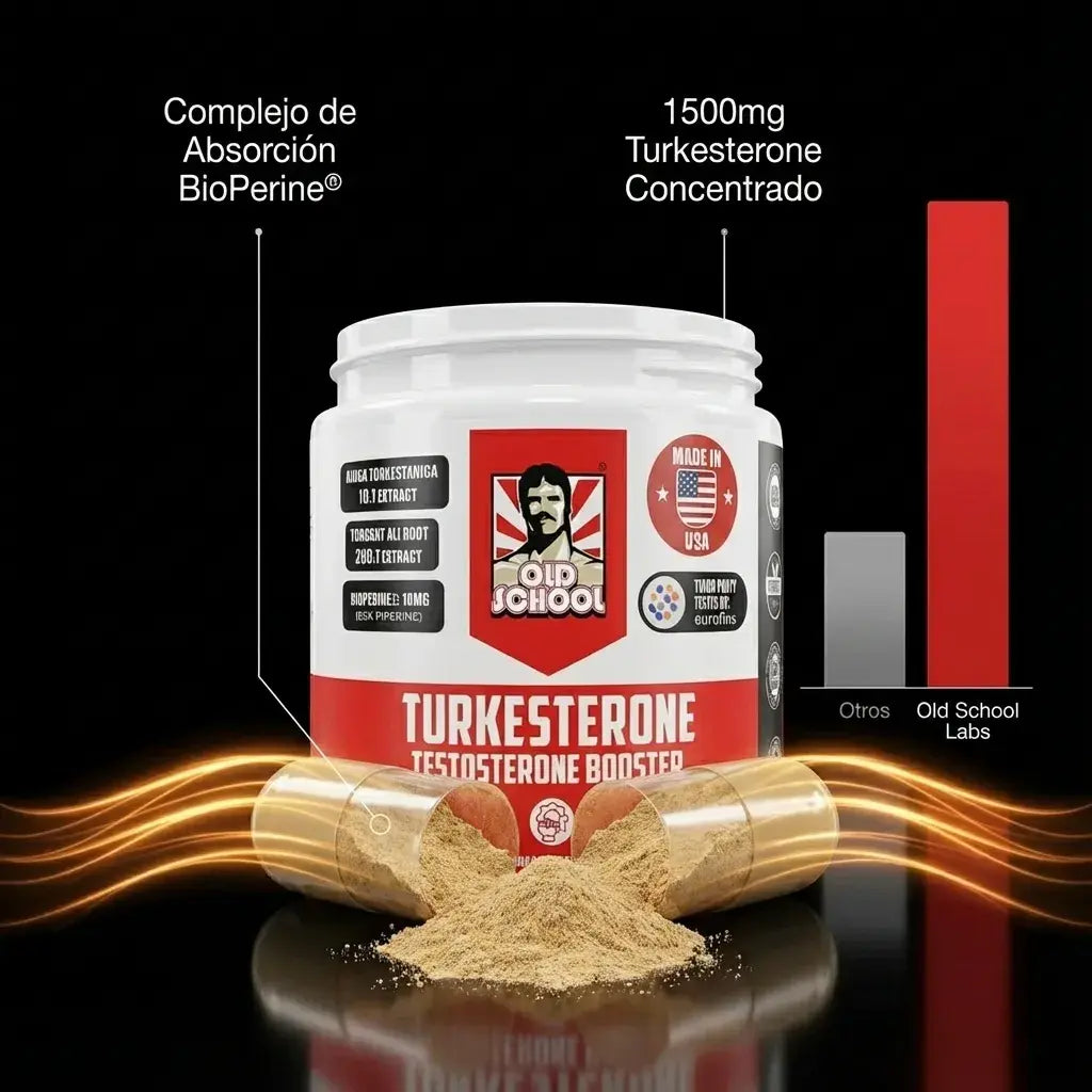 Turkesterone | Máximo Crecimiento Muscular Natural