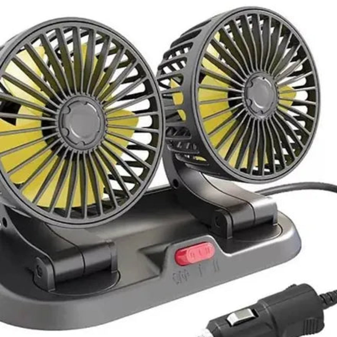 Ventilador Doble para Carro