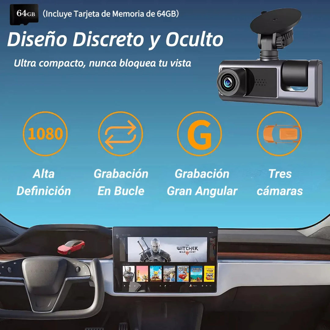 Cámara para Auto con Wi-Fi